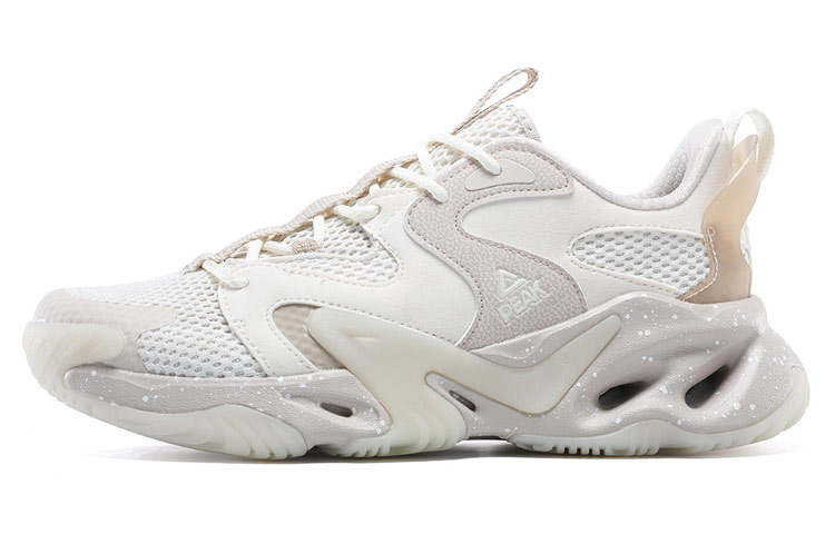 PEAK Slip Resistant, Abrasion Resistant, Breathable Low top Running Shoes Women's White