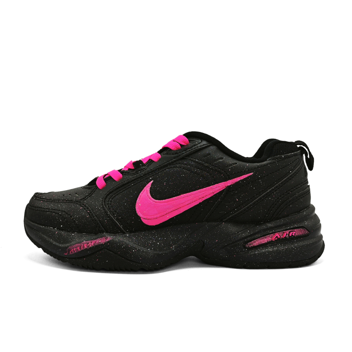 Nike Nike Air Monarch 4 Cranberry Troubles Slip Resistant Abrasion Resistant Slip Resistant Abrasion Resistant Low top