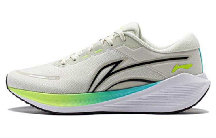 Li-Ning Li Ning MINE V2 Cushioning Slip Resistant Abrasion Resistant Low top Casual Running Shoes Men's White Green