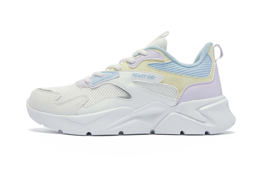QIAODAN Cushioning Abrasion Resistant Breathable Cushioning Abrasion Resistant Breathable Low top Chunky Sneakers