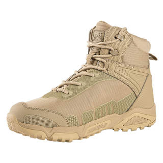 FFREE SOLDIER Leather Slip Resistant And Breathable Mid top Outdoor Shoes Men's