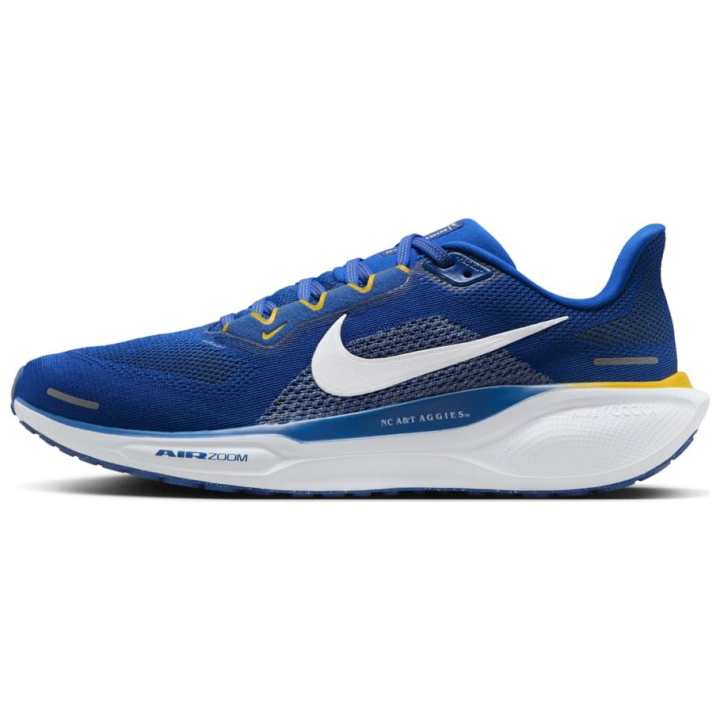 Nike NCAA x Nike Pegasus 41 Slip Resistant Abrasion Resistant Low top Running Shoes Unisex Blue White Gold