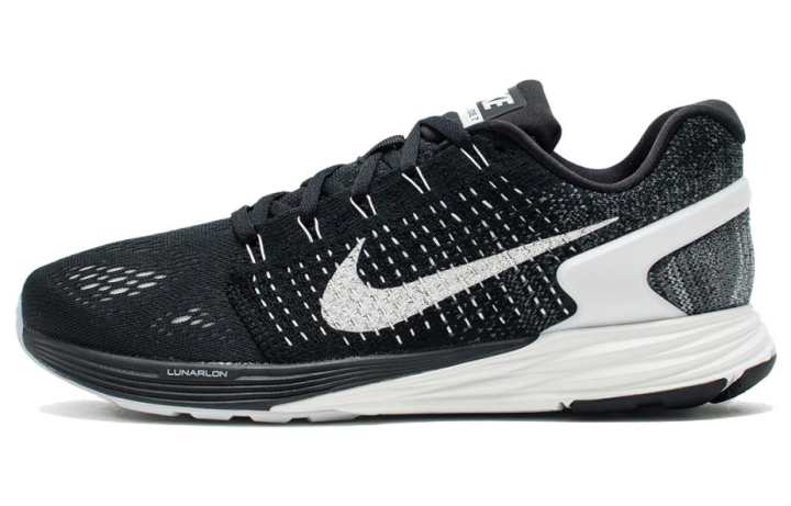 Nike Nike LunarGlide 7 Cushioning Low top Running Shoes Men's Black