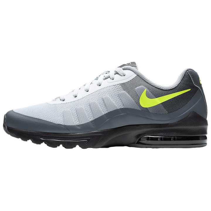 Nike Nike Air Max Invigor Comfortable Breathable Low top Running Shoes Men's Gray Black