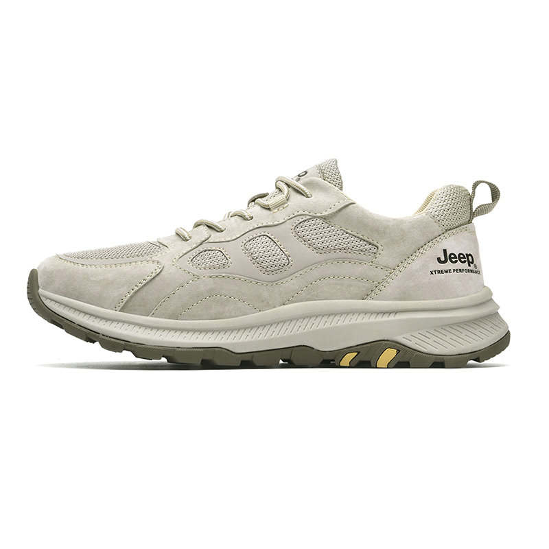 Jeep Comfortable Cushioning Slip Resistant Abrasion Resistant Low top Outdoor Shoes Men's