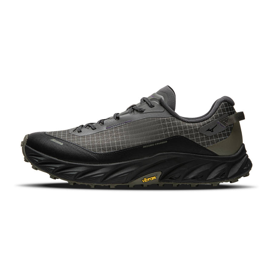 Mizuno Cruiser Fashion Fabric Low top Running Shoes Unisex Granite Stone