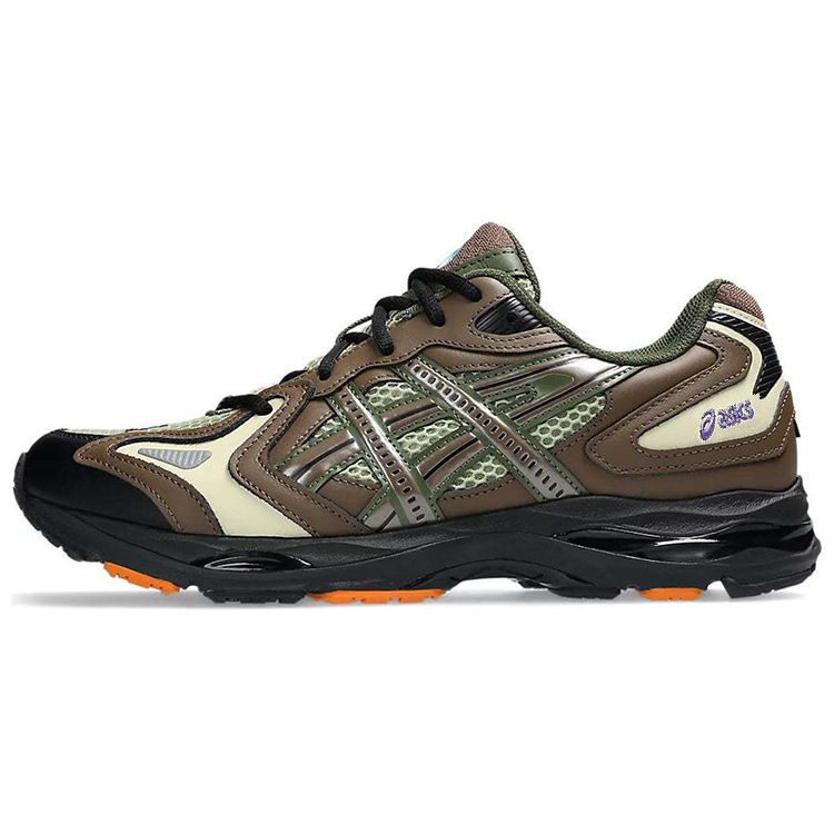 ASICS x Gallery Dept. Low top Running Shoes Unisex Brown Yellow
