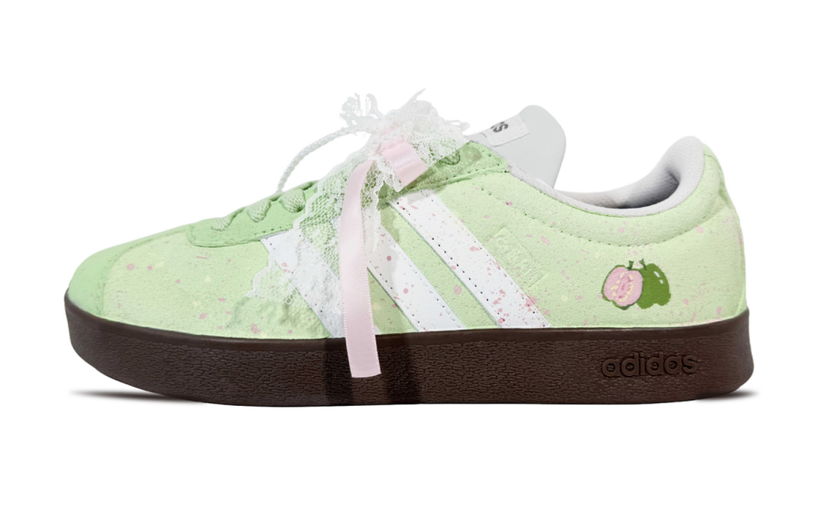 Adidas Adidas VL COURT 2.0 JiaYue, Mint Guava German Army Trainers Unisex Green