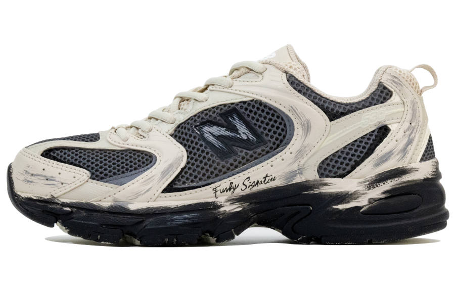 New Balance New Balance NB 530 Cushioning Abrasion Resistant Cushioning, Wear Resistant Low top Running Shoes Unisex Ecru