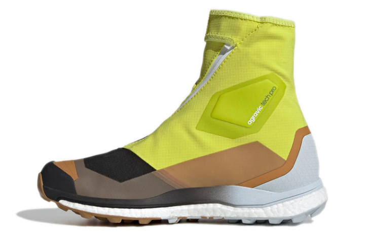 Adidas Adidas Terrex Agravic Tech Pro Trail 'Black Yellow' Women's