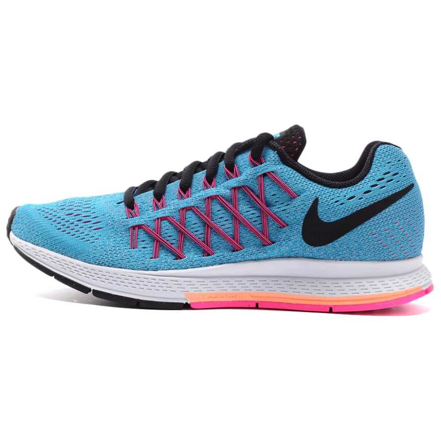 Nike Nike Air Zoom Pegasus 32 Abrasion Resistant Low top Running Shoes Women's Blue