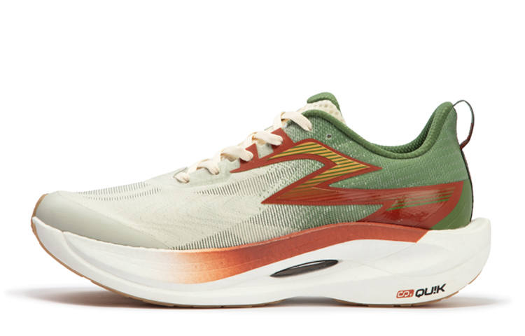361° Flame 2ET Low top Marathon Running Shoes Unisex White Green