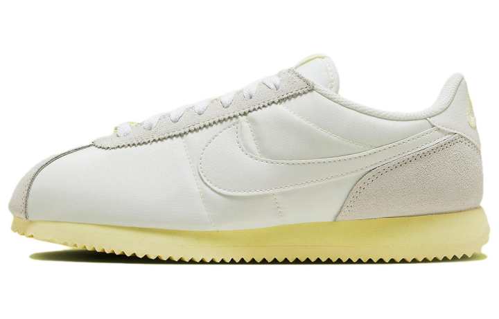 Nike Nike Cortez White/Pale Yellow Women's