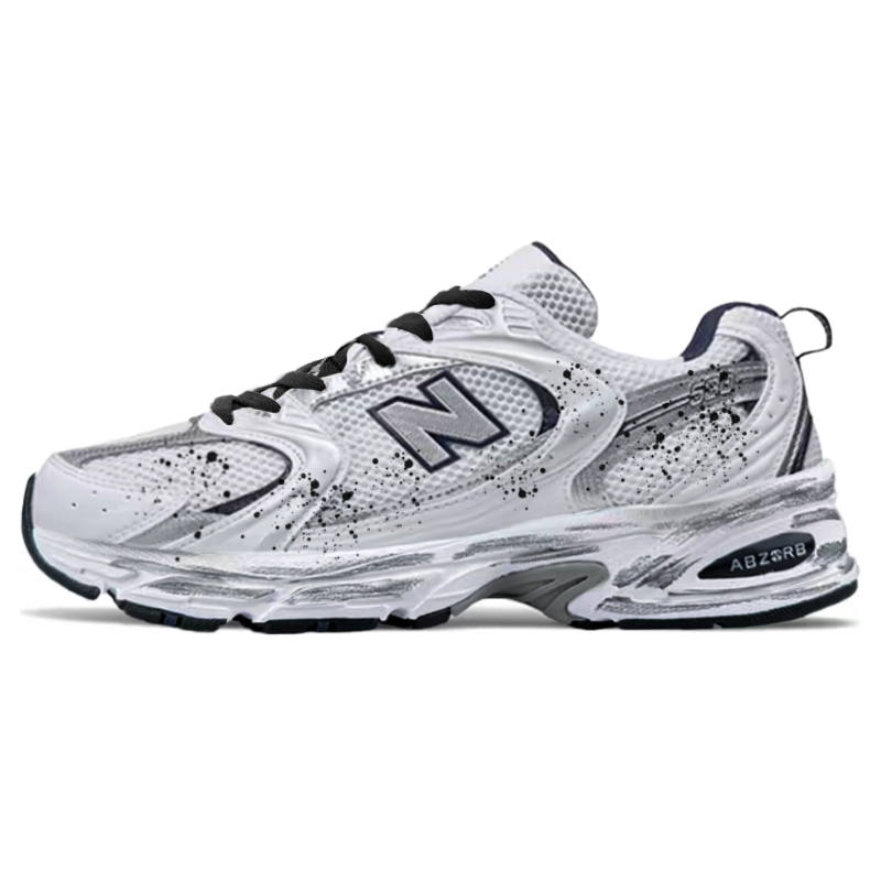 New Balance New Balance NB 530 Abrasion Resistant Low top Casual Running Shoes Women's White Gray