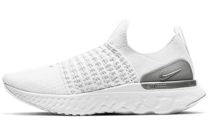 Nike Nike React Phantom Run Flyknit 2 White Pure Platinum Women's