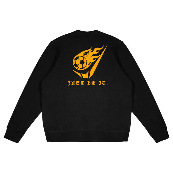 Nike Nike Sweatshirts Unisex Black Crew Neck Moderate Regular