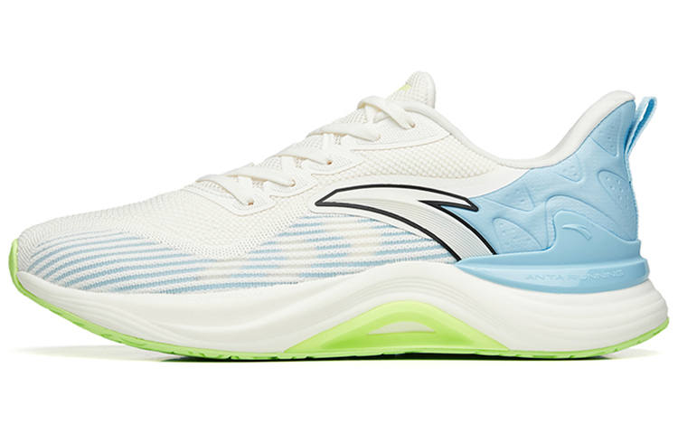Anta 2.5 Fashion Fabric Cushioning Slip Resistant Abrasion Resistant Breathable Lightweight Low top Running Shoes Men's