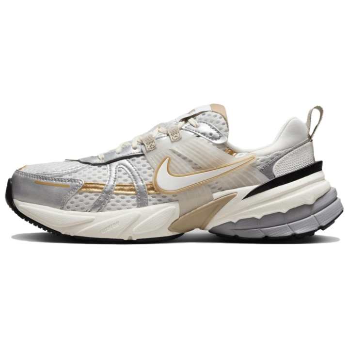 Nike Nike V2K Run Khaki Metallic Silver Women's