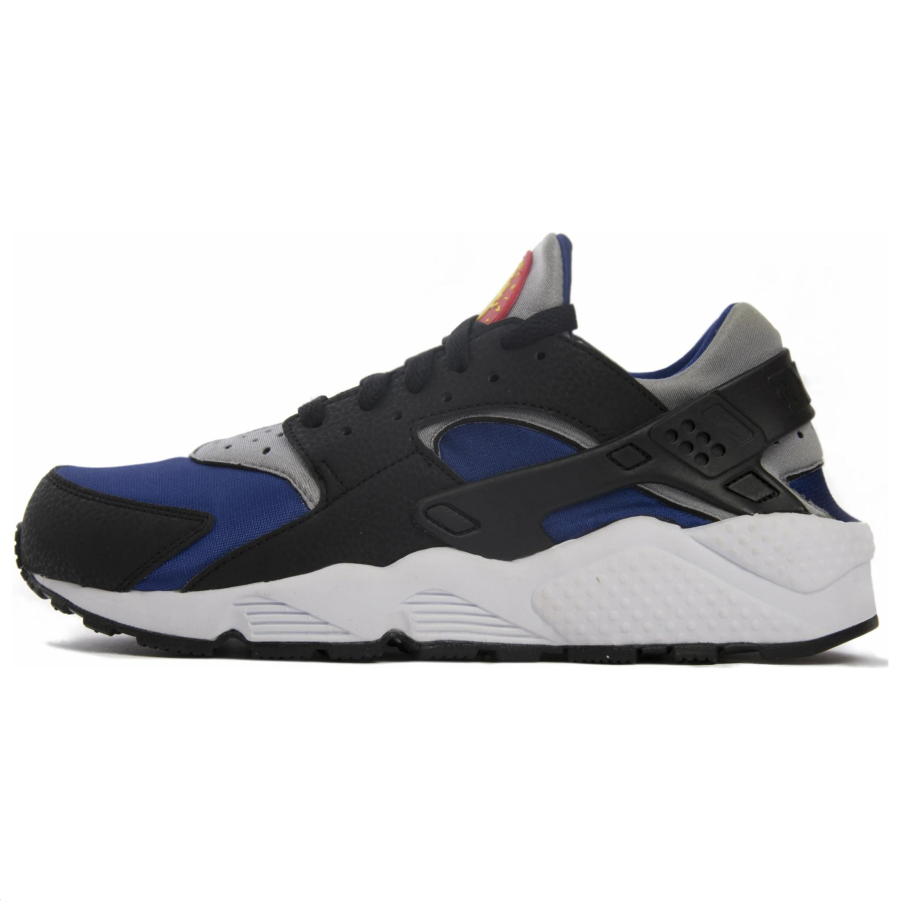 Nike Nike Air Huarache Slip Resistant Abrasion Resistant Low top Running Shoes Men's Black Blue Gray