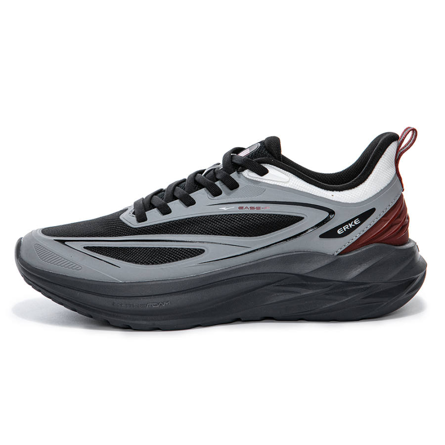 Erke Cushioning Abrasion Resistant Cushioning, Wear Resistant Low top Casual City Commuting Running Shoes Men's