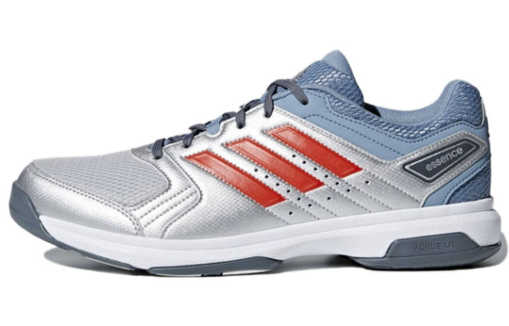 Adidas Adidas Essence Slip Resistant Abrasion Resistant Low top Running Shoes Men's Bright Silver