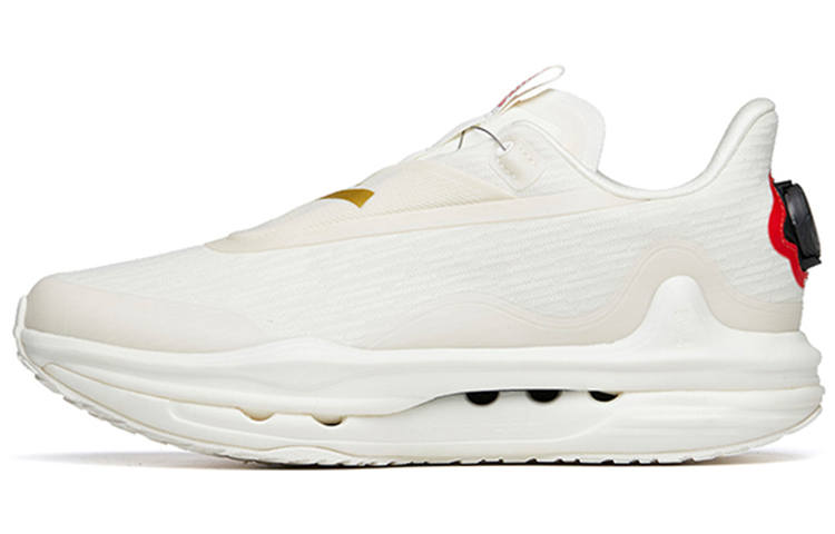 Anta Cushioning Slip Resistant Abrasion Resistant Low top Running Shoes Men's White
