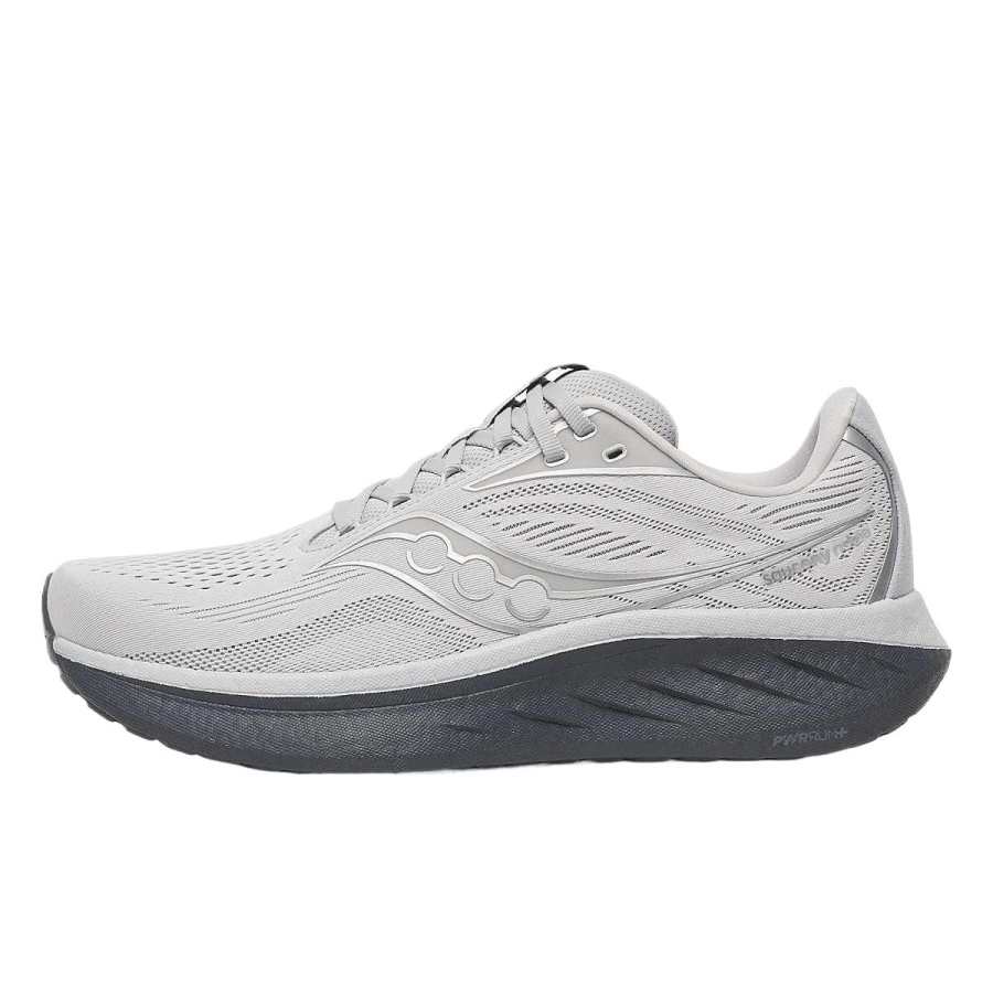 Saucony Ride Yutu 18 Comfortable Low top Casual Training Sprint Racing Running Shoes Men's Gray