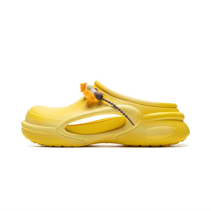 Li-Ning Li Ning x YINGXIONGLIANMENGYONGCHIPAIDUI Soft Clogs Unisex Radiant Yellow
