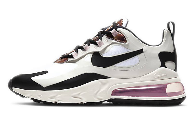 Nike Nike Air Max 270 Leather Cushioning Abrasion Resistant Cushioning, Wear Resistant Low top Casual Running Shoes Women's