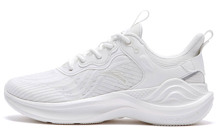 Anta Ling Yun 3 Breathable Lightweight Breathable And Lightweight Low top Running Shoes Women's White