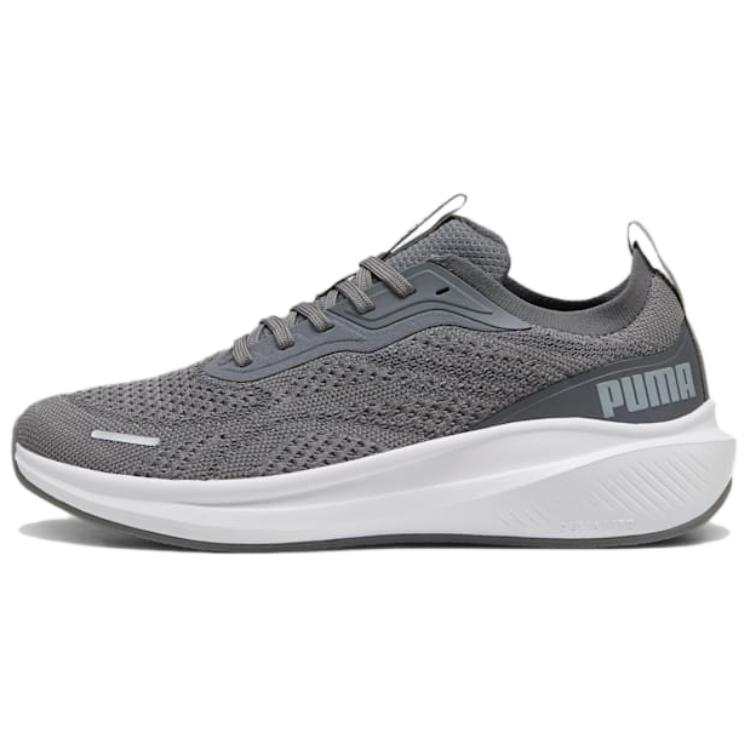 PUMA Skyrocket Light Comfortable Slip Resistant Impact Resistant Low top Running Shoes Unisex Gray