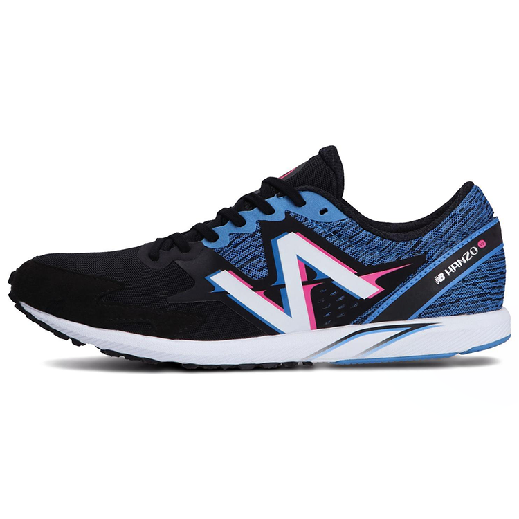 New Balance New Balance Hanzo Abrasion Resistant Breathable Low top Running Shoes Men's Black Blue