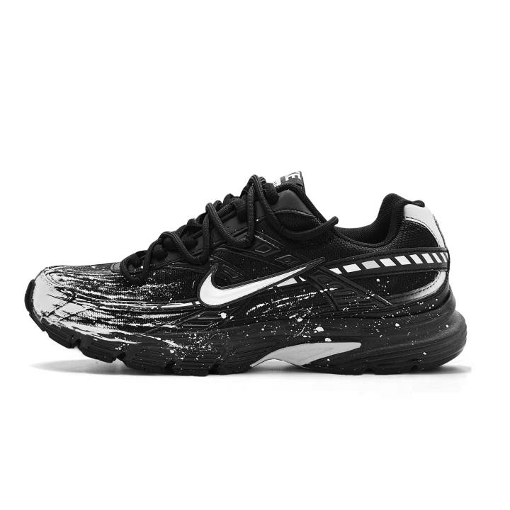 Nike Nike Initiator Cushioning Abrasion Resistant Breathable Lightweight Low top Casual Running Shoes Men's Black