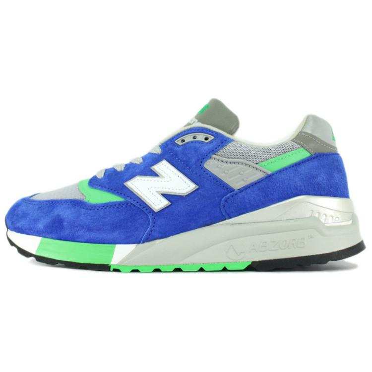 New Balance New Balance NB 998 Cushioning Abrasion Resistant Cushioning, Wear Resistant Low top Running Shoes Men's Blue