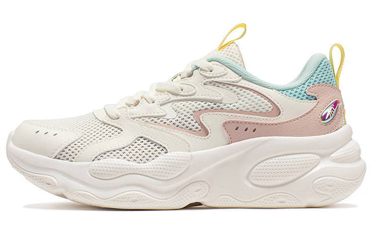 361° Breathable Low top Running Shoes Women's Feather White