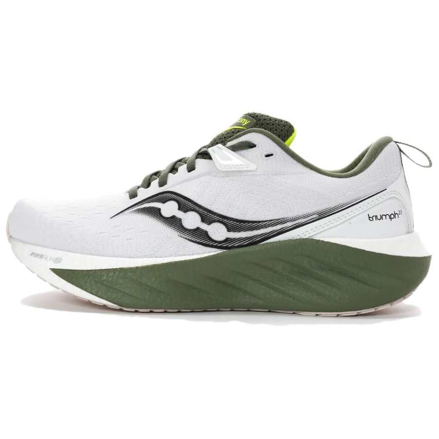 Saucony Triumph 22 White Olivine