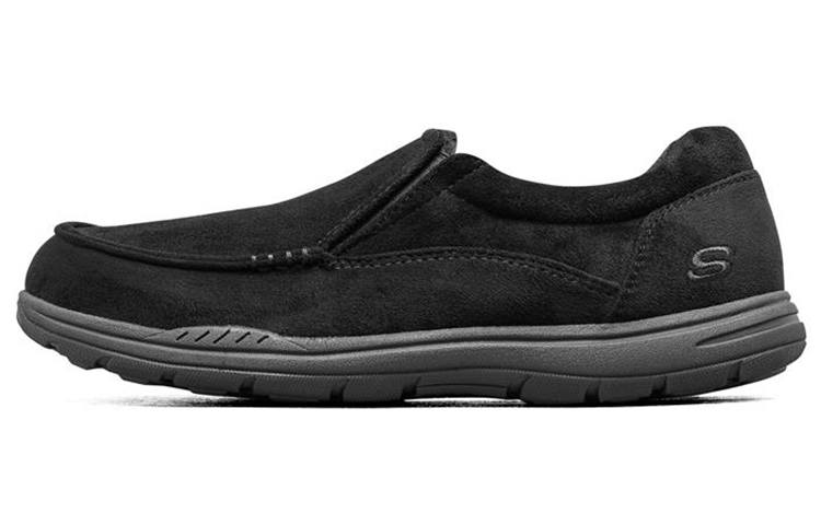 Skechers Expected X Fleece lined Men's Casual Shoes Men's Black