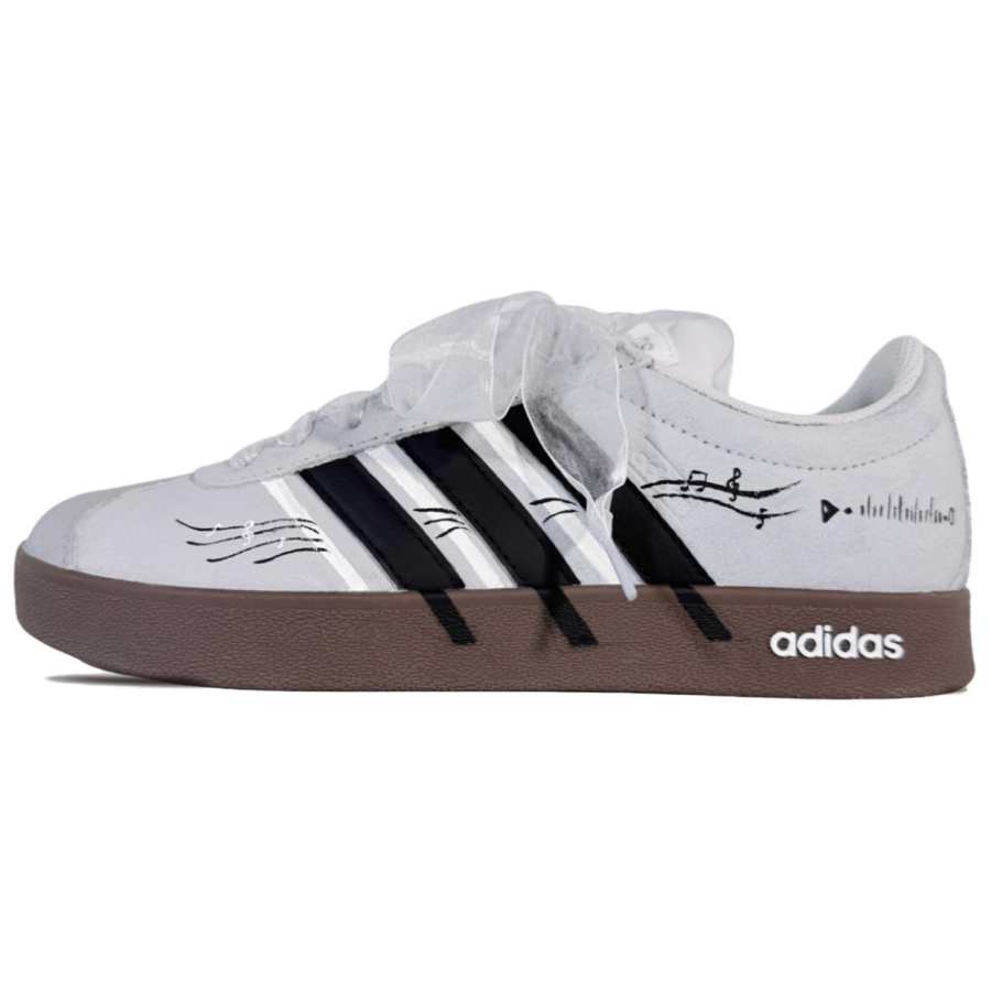 Adidas Adidas VL COURT 2.0 Jiaye, Piano Key Ballet Low top German Army Trainers Unisex Gray