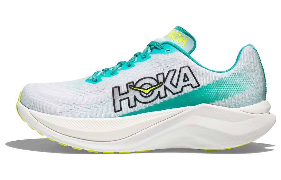 HOKA ONE ONE Mach X White Blue Glass Women's