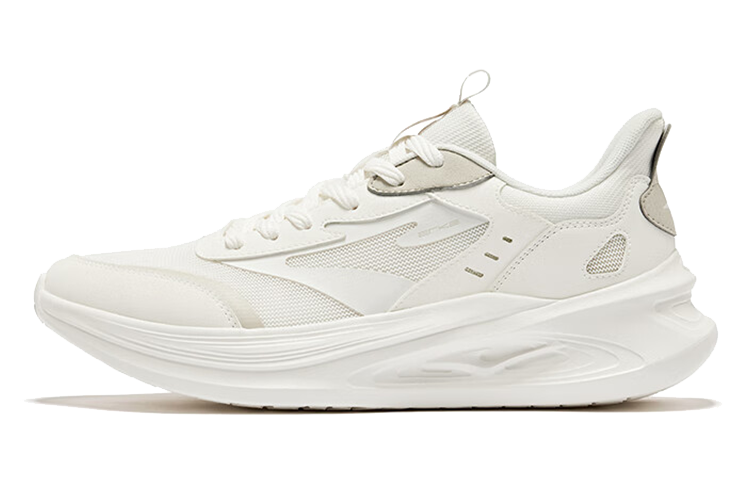 Erke Leap 2.0 Breathable And Resilient Low top Running Shoes Men's Microcrystal White