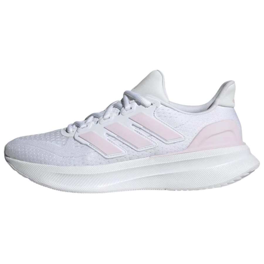Adidas Adidas ULTRARUN 5 Slip Resistant Abrasion Resistant Low top Running Shoes Women's White Pink
