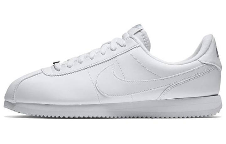 Nike Nike Cortez Basic Leather White White Wolf Grey Mtllc Silver