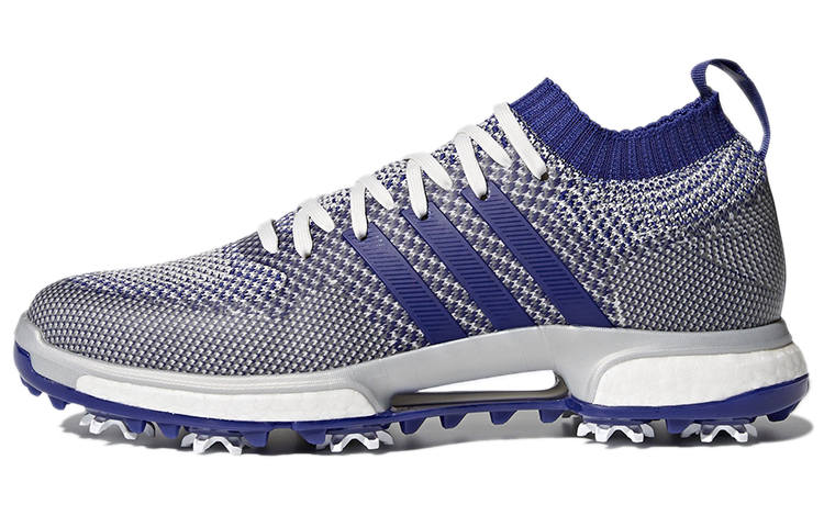 Adidas Adidas Tour360 Comfortable And Breathable Low top Golf Shoes Unisex Gray Purple