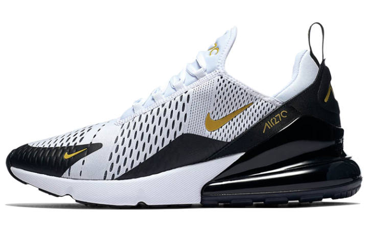 Nike Nike Air Max 270 White Metallic Gold Black