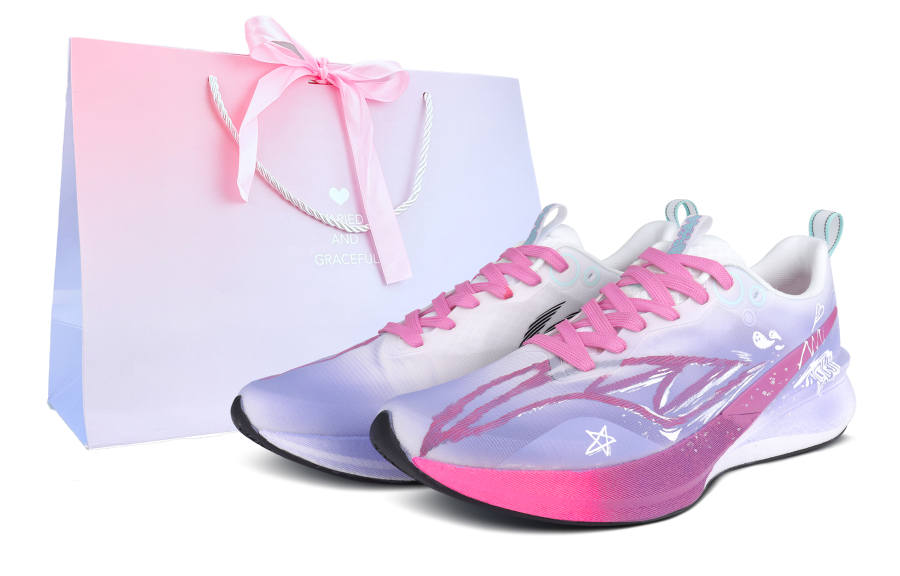 Li-Ning Li Ning Red Hare 8PRO Running Shoes Unisex Low Top Pink