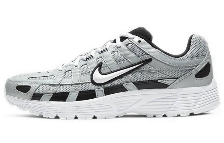 Nike Nike P 6000 Fabric Cushioning Slip Resistant Low top Casual Running Shoes Unisex Light Green