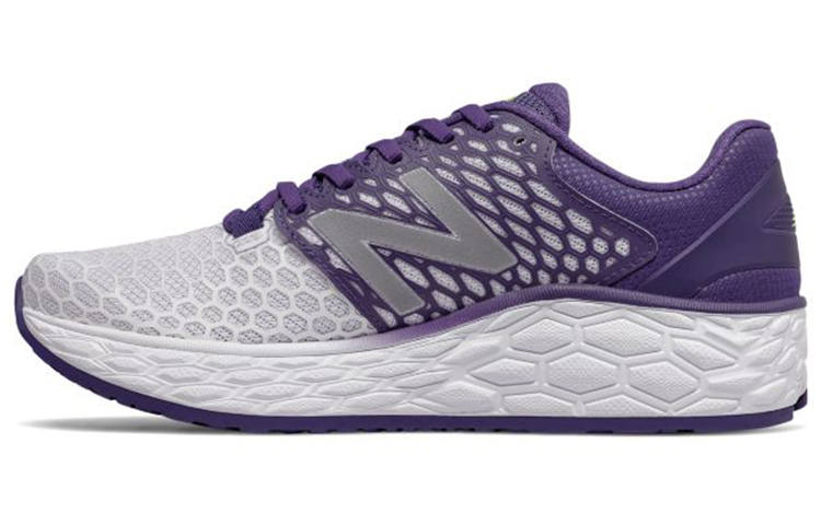 New Balance New Balance NB Fresh Foam Comfortable Abrasion Resistant Low top Running Shoes Women's Gray Purple White Multicolor