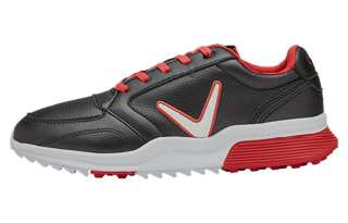 Callaway Slip Resistant And Breathable Low top Golf Shoes Women's Black Red