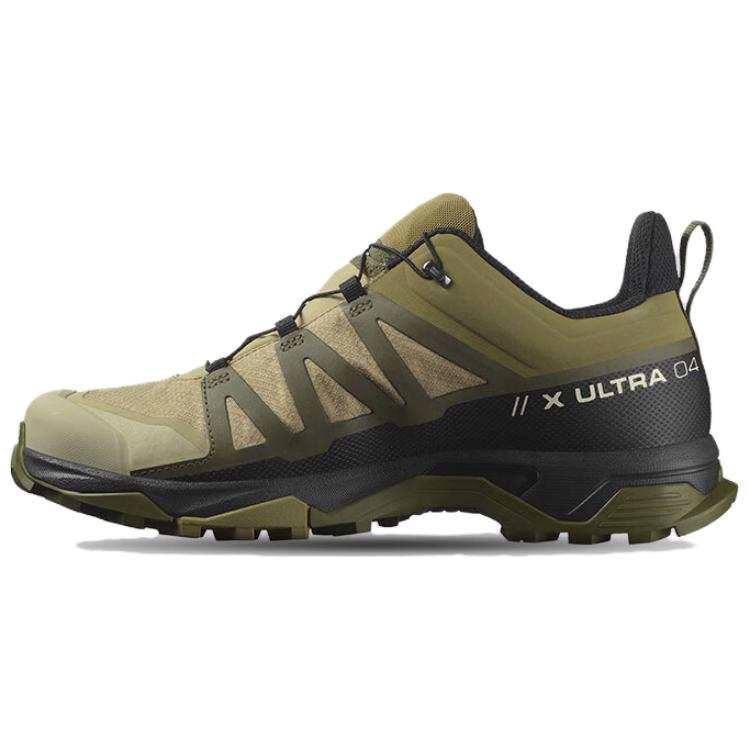 SALOMON X Ultra 4 GTX Low top Outdoor Shoes Men's Green Black