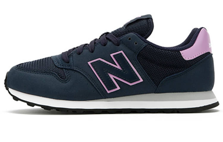 New Balance New Balance NB 500 Fabric Low top Casual Running Shoes Women's Marine Blue